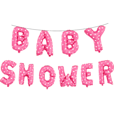 baby shower pink w