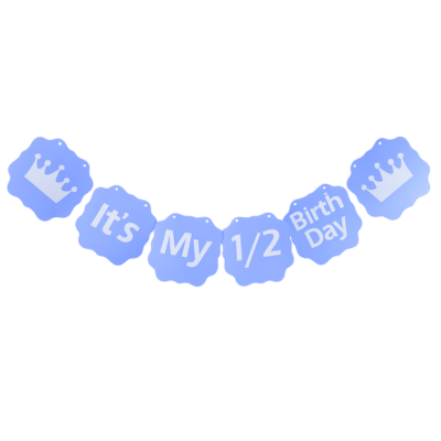 blue half bdy w